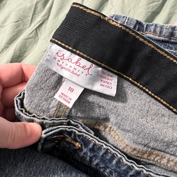 Isabel Maternity Jeans - Picture 3 of 3